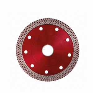 Disco Diamantado Rojo Trenzado 4 1/2 Para Porcelanato
